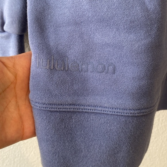 Lululemon Perfectly Oversized Crew- Water Drop - Picture 4 of 5